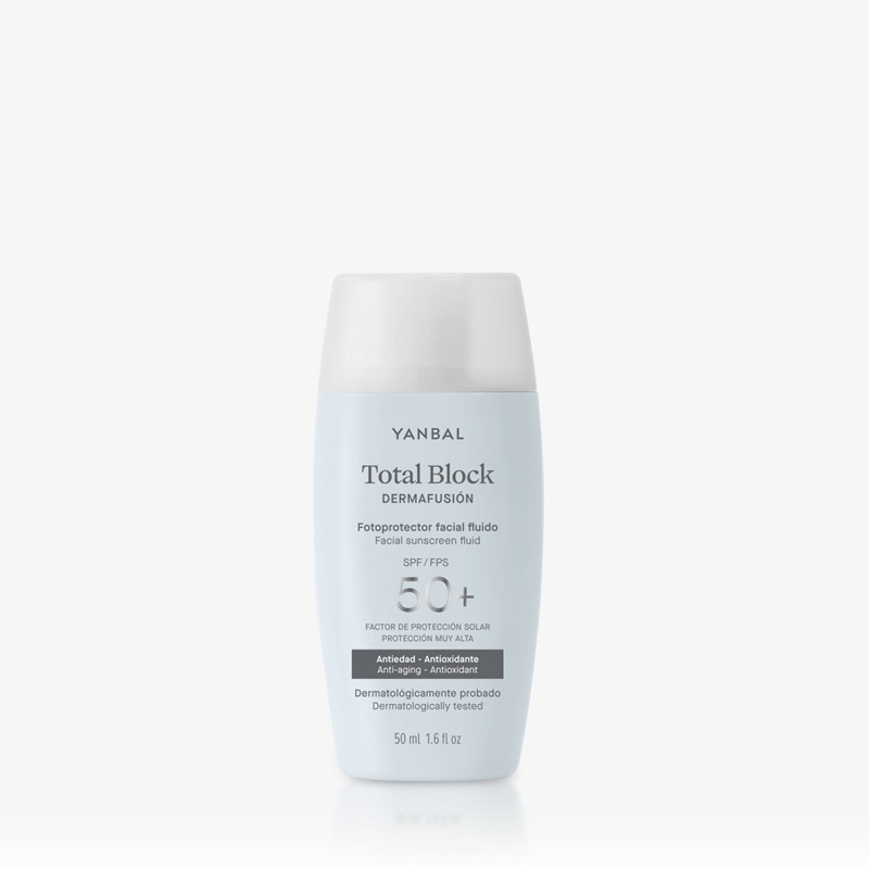 Total Block Dermafusión Fluido SPF 50+ Yanbal