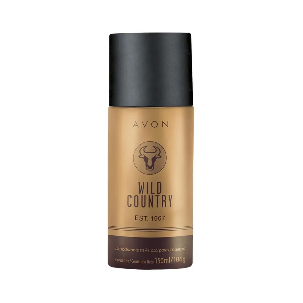 DESODORANTE EN AEROSOL WILD COUNTRY - AVON