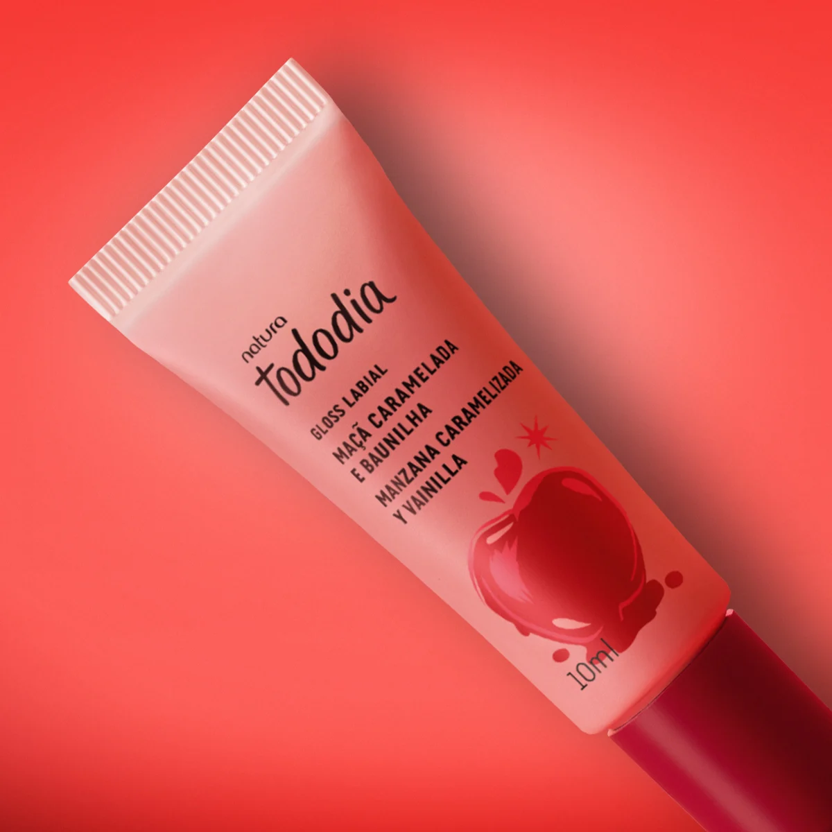 GLOSS LABIAL MANZANA CARAMELIZADA Y VAINILLA - TODODÍA