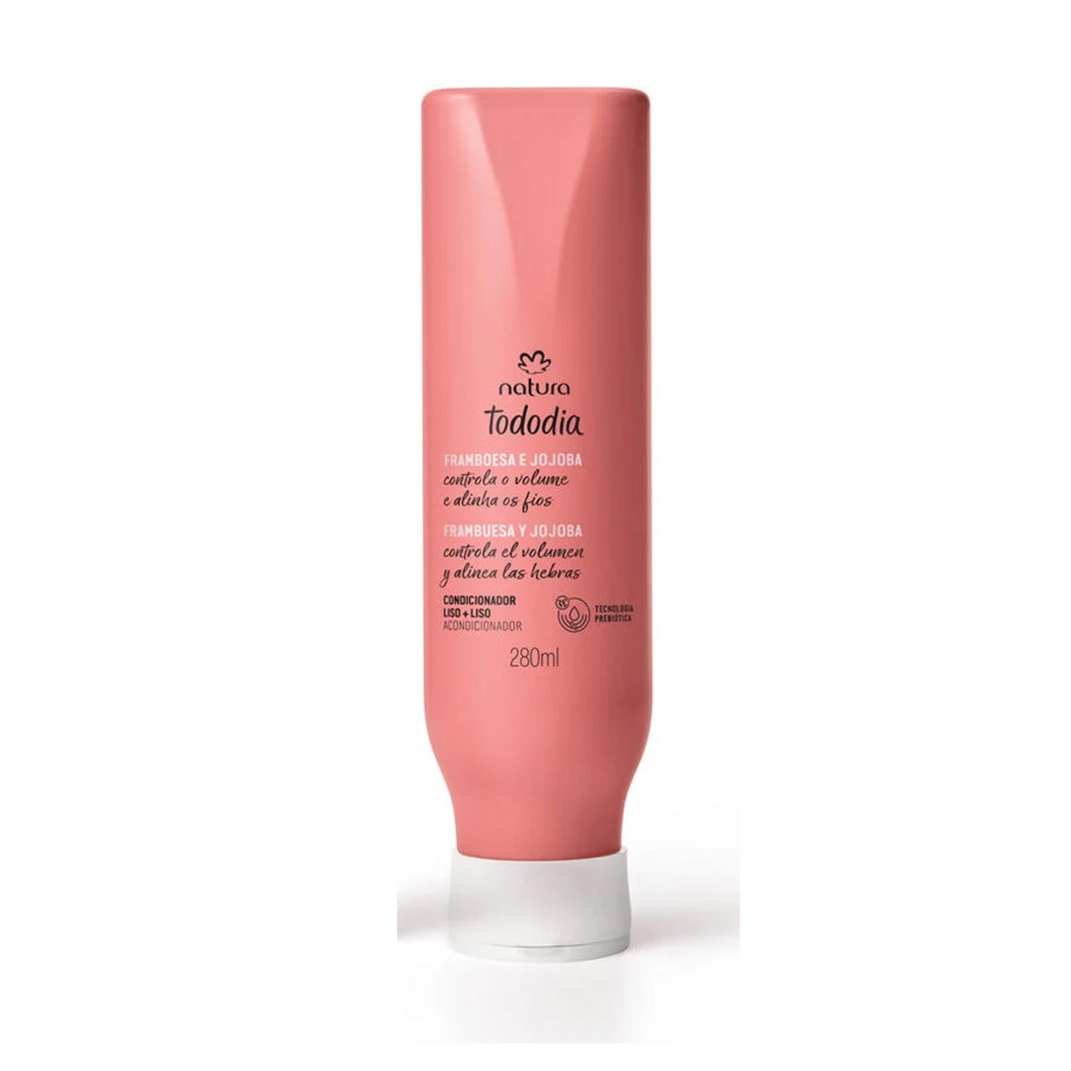 ACONDICIONADOR LISO + LISO FRAMBUESA Y JOJOBA - TODODIA